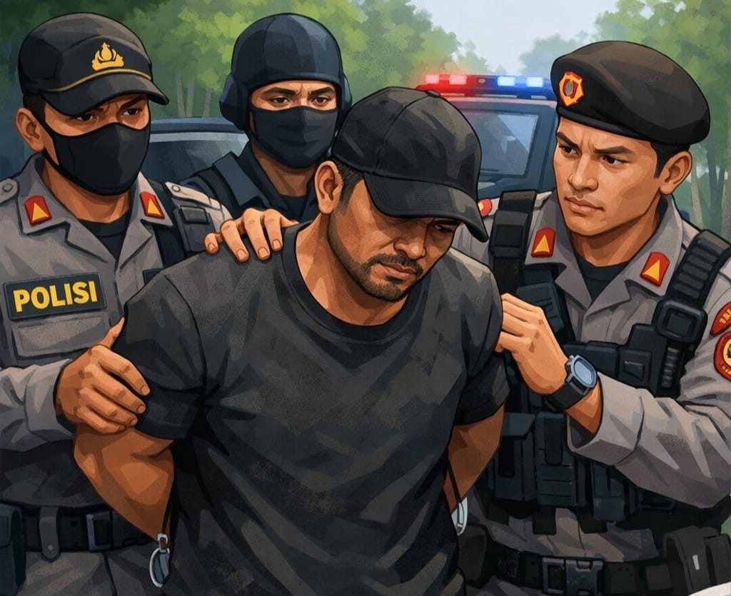 Polisi Tangkap S, Warga Sipil yang Bantu Oknum Bripka Bunuh Mahasiswi di Pasuruan