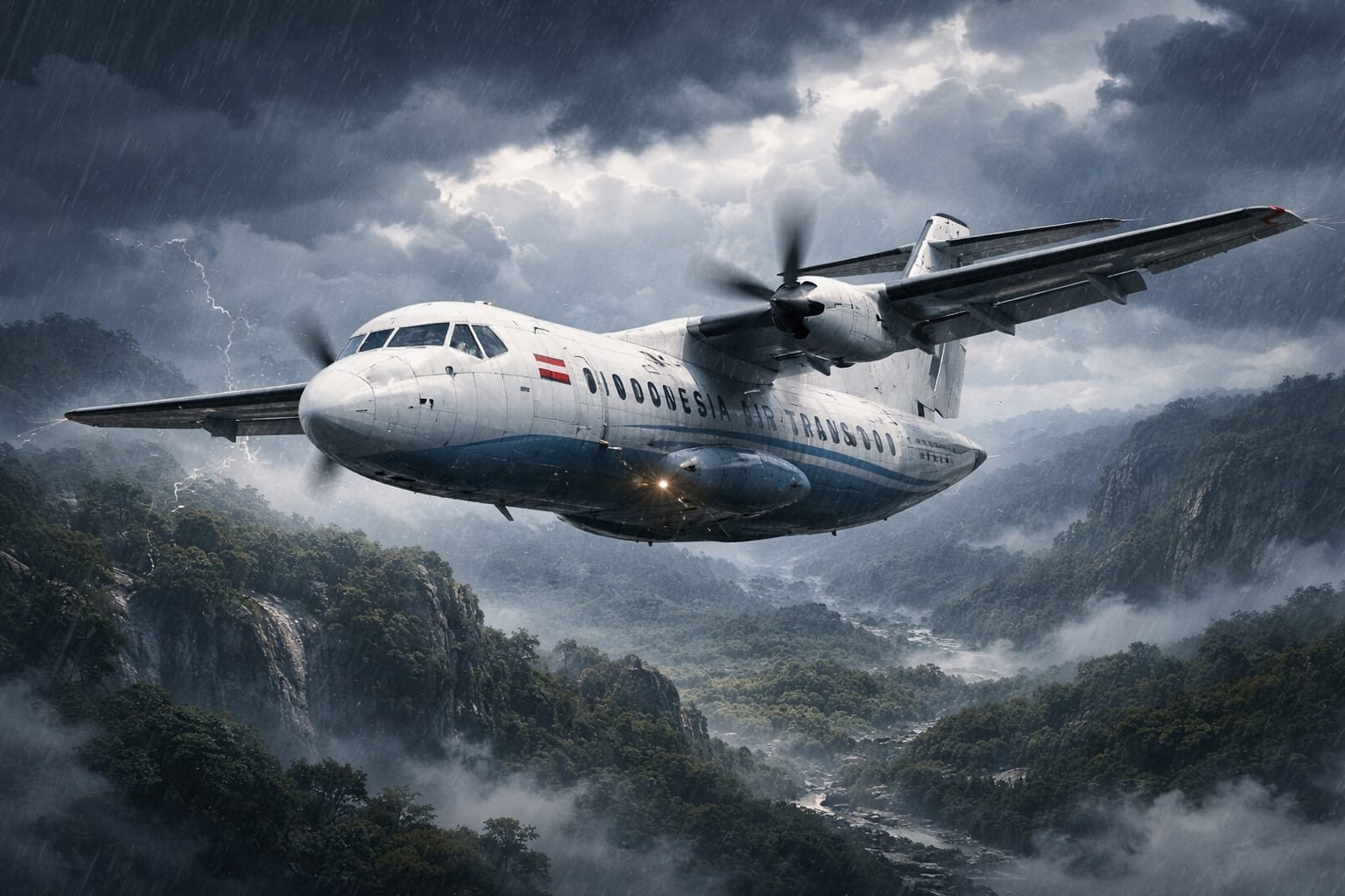 Pesawat ATR 400 Indonesia Air Transport Hilang Kontak di Maros, Ini Daftar Lengkap 11 Orang di Dalam