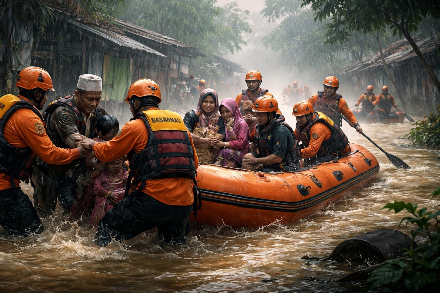 Banjir Besar Terjang Lima Kecamatan di Probolinggo, Ratusan Rumah Terendam dan Warga Mengungsi