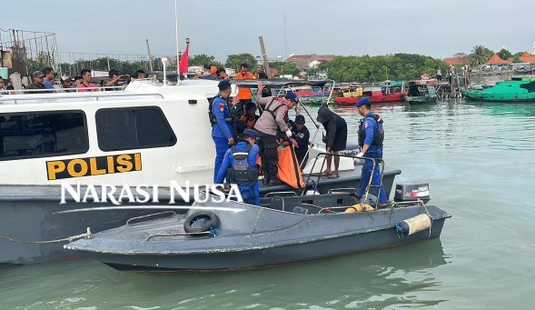 Satu Korban Kapal Nelayan Tenggelam di Gresik Ditemukan Meninggal.