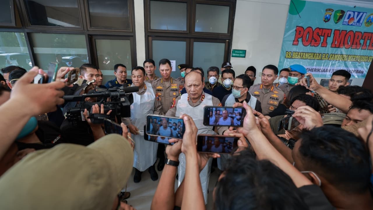 Kapolda Jatim : Proses Identifikasi Korban Tragedi Pesantren Al-Khoziny Terus Berjalan Intensif