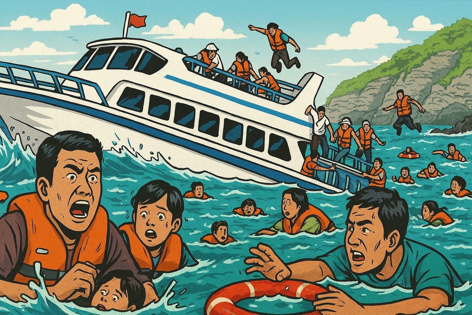 Kecelakaan Fast Boat di Nusa Penida, 8 Penumpang Luka-luka Termasuk 5 WNA