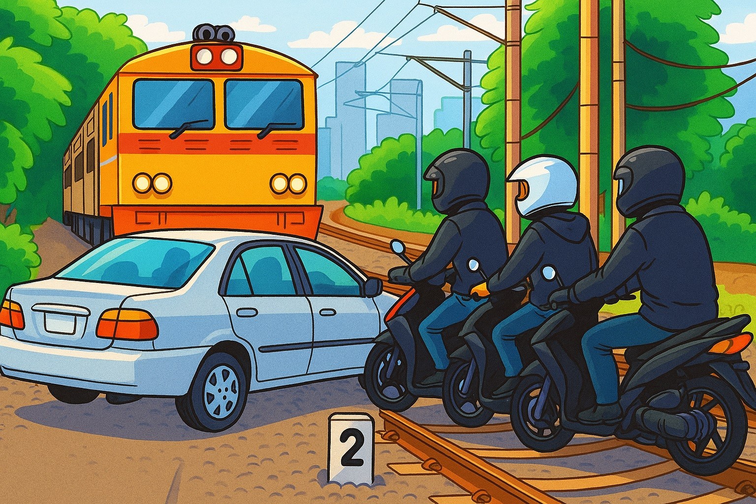 3 Orang Tewas, 4 Luka-luka Tertabrak Kereta di Sleman: Palang Pintu Diduga Tak Menutup