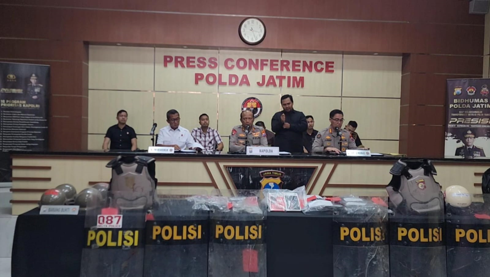 Polda Jatim Amankan 997 Pelaku Aksi Kerusuhan Di Jatim, 415 Dibawah Umur