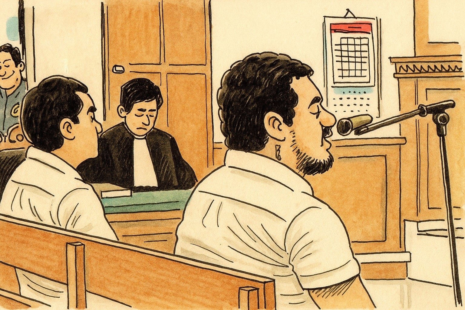 Pengamanan Ketat Warnai Sidang Kasus Penembakan WNA Australia di Denpasar