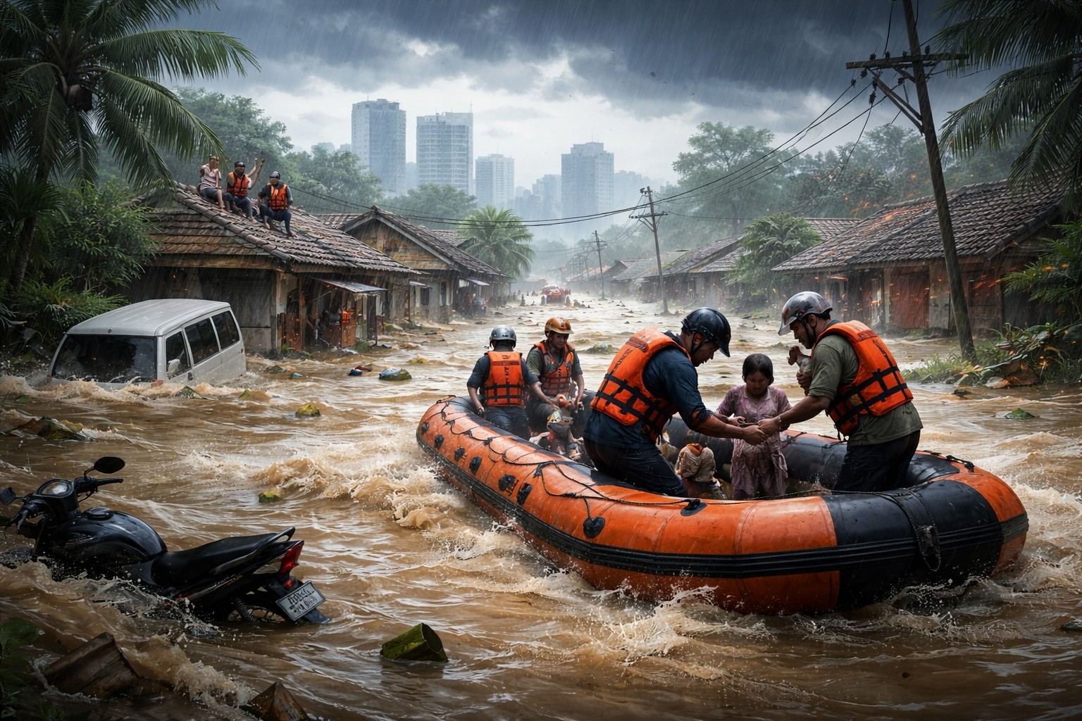 Banjir Kabupaten Bekasi Meluas, 33 Desa di 15 Kecamatan Terendam hingga 1 Meter