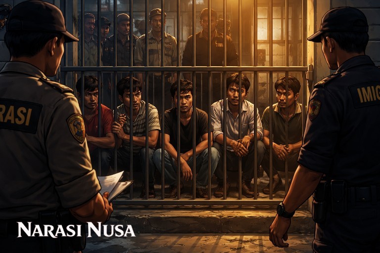 Tujuh WN Bangladesh Masuk Tanpa Prosedur Resmi, Imigrasi Denpasar Lakukan Penahanan