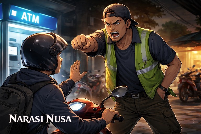 Jukir di Surabaya Diduga Ancam Bunuh Pengendara Gara-Gara Karcis Parkir, Polisi Lakukan Perburuan