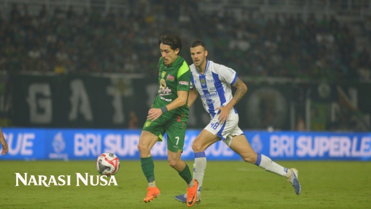 Persebaya Gagal Menang di GBT, Persib Paksa Laga Dramatis Berakhir Imbang 2-2