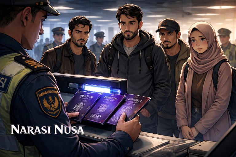 Gunakan Paspor Belgia Palsu, Satu Keluarga Asal Irak Gagal Masuk Bali dan Dideportasi