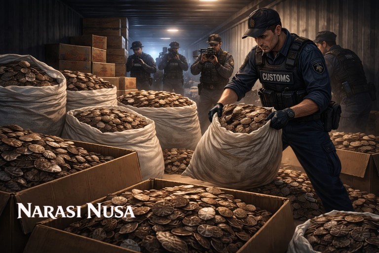 3 Ton Sisik Trenggiling Senilai Rp183 Miliar Digagalkan di Tanjung Priok