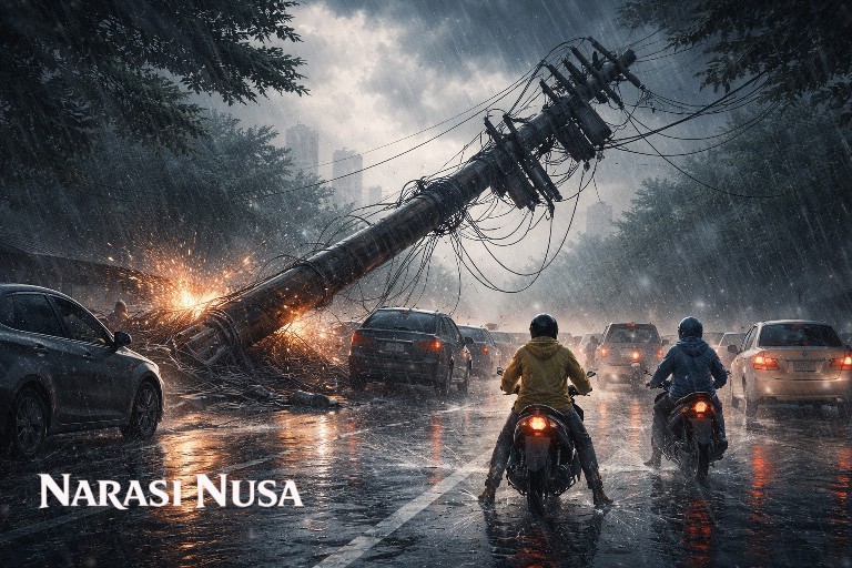 BMKG: Hujan Berpotensi Guyur Surabaya dan Sejumlah Wilayah Jatim Sore Hingga Malam