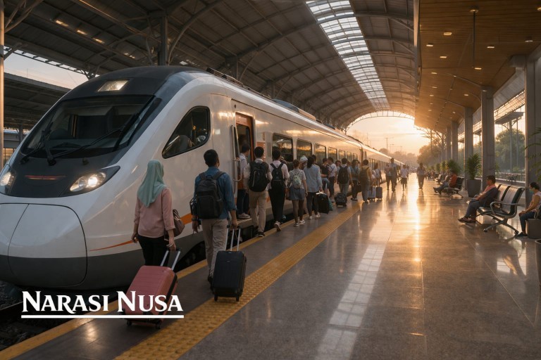 Penumpang Whoosh  Tembus 224 Ribu, KCIC: Tren Masih Tinggi Lebaran 2026