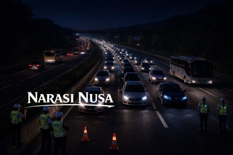 Korlantas Siapkan One Way Tahap 3, Arus Balik Gelombang Dua Diprediksi Memuncak Hari Ini