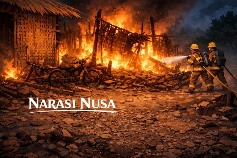 Tragis! Nenek Penderita Stroke Tewas Terbakar, Kebakaran Dipicu Obat Nyamuk