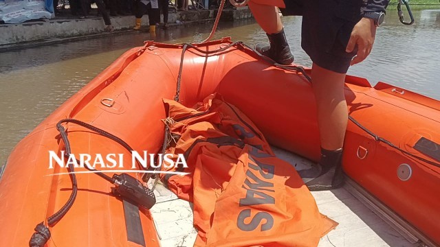 5 Hari Pencarian, Balita Tenggelam di Sungai Kalidawir Sidoarjo Ditemukan 13 Km dari  lokasi km awal