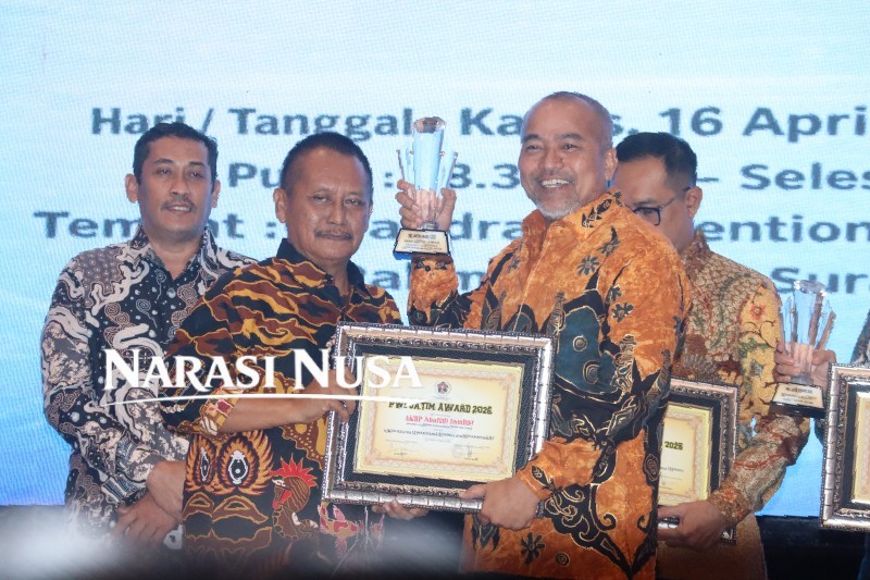 AKBP Arbaridi Jumhur Raih PWI Jatim Awards 2026, Ungkap Deretan Kasus Besar Kriminalitas