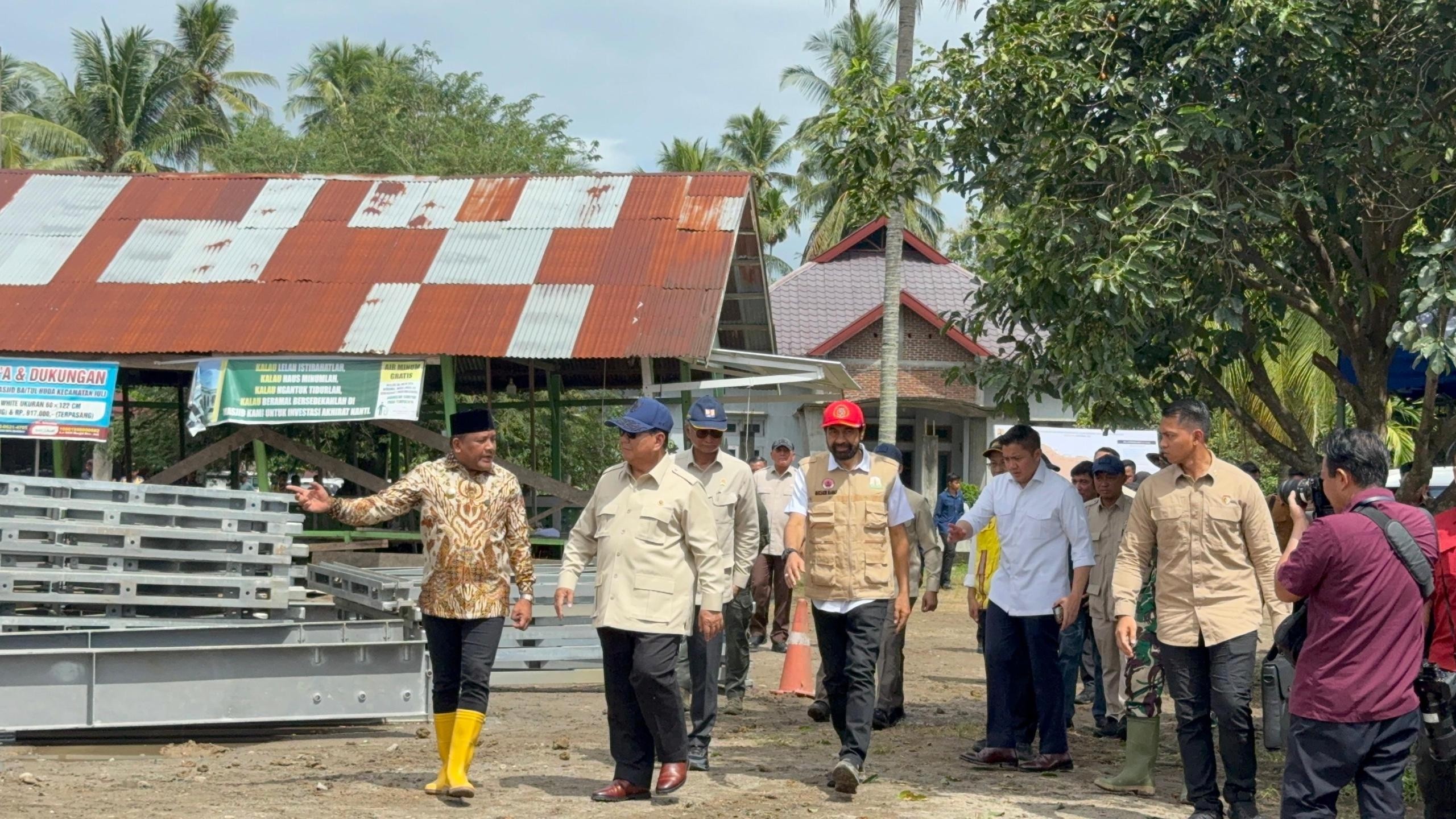 Minim Logistik, Warga Aceh Tengah Sampaikan Keluhan Langsung ke Presiden Prabowo
