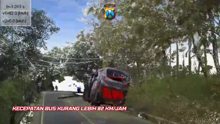 Tewaskan 9 Orang Sopir Bus Ditetapkan Tersangka