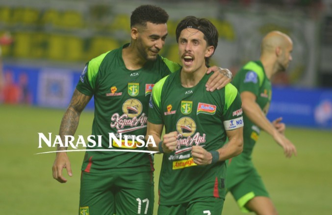Persebaya Hajar PSBS Biak 4-0 di GBT, Francisco Rivera dan Milos Raickovic Bersinar